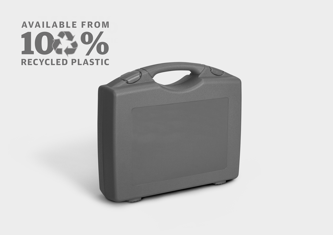 RoseCase ErgoLine PCR rose plastic product RoseCase ErgoLine made from recycled material.